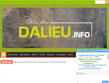Tablet Screenshot of dalieu.info